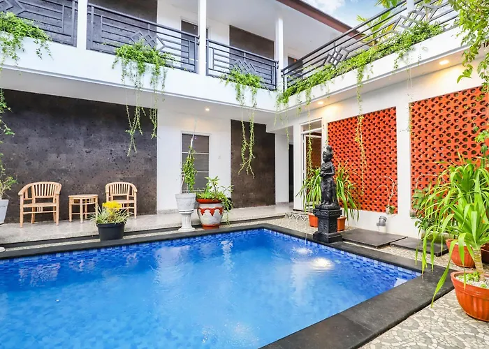 White Blue House 1 - Pvt Room, Shared Pool&kitchen Ubud (Bali)